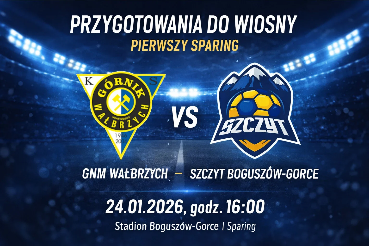 Zapowiedź meczu SBG-GNM